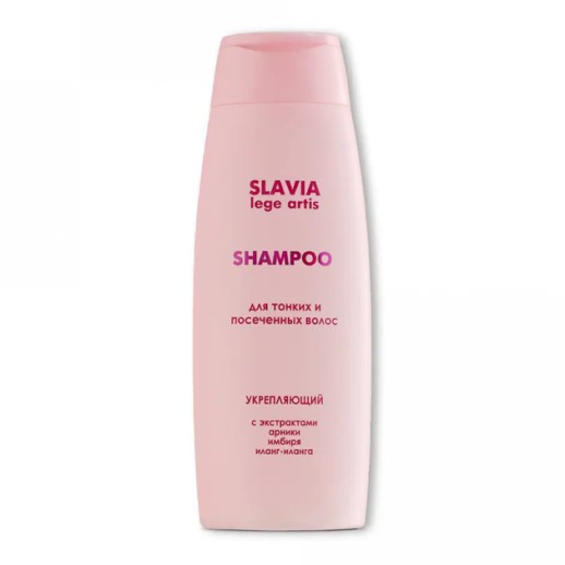 Шампунь д/волос Slavia Lege Artis Укрепляющий 400мл для тонких и секущ-ся волос