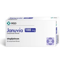 Янувия 100мг №28 таб.(Ситаглиптин)