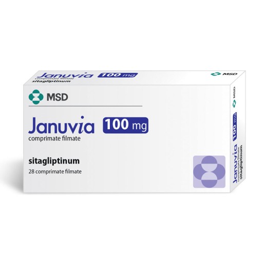 Янувия 100мг №28 таб.(Ситаглиптин)