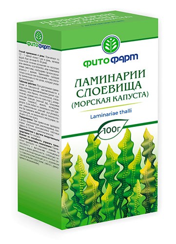 Ламинарии слоевища (морская капуста) 100г
