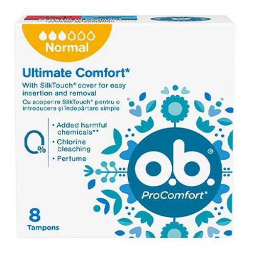 Тампоны Оби Pro Comfort №8 (3 капли) Нормал