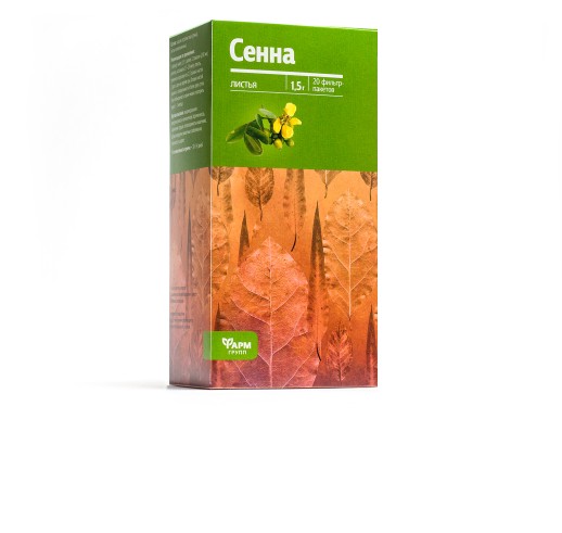 Сенны лист 1,5г № 20 фильтр-пакетов БАД