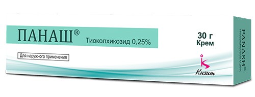 Панаш 30г крем (Тиоколхикозид)