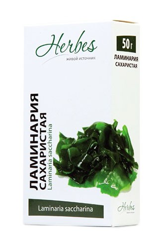 Ламинария сахаристая (морская капуста) 50г
