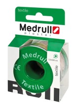 Лейкопластырь Medrull 1,25см x 500см на тканевой основе