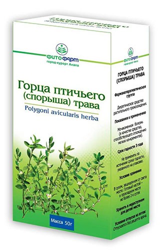 Спорыша трава 50г (Горец птичий) сырье растительное, измельченное