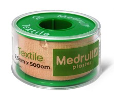 Лейкопластырь Medrull 2,5см x 500см на тканевой основе