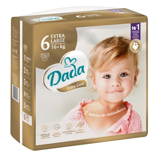 Подгузники DaDa Extra Care XL 6 №26