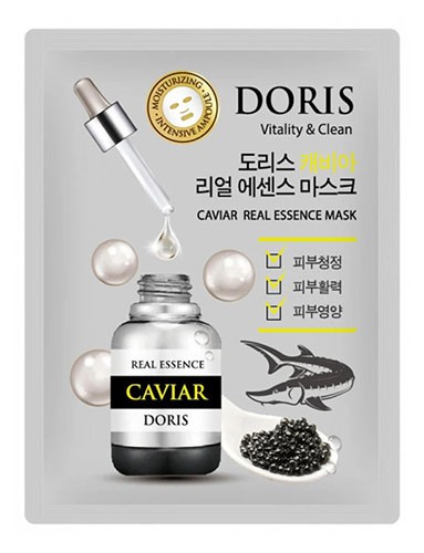 Корея Doris Маска Черная икра тканевая 25мл