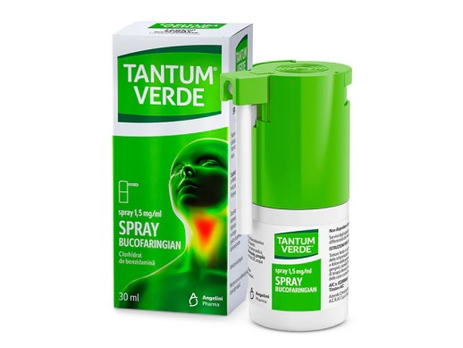 Тантум Верде 0,15% спрей 30мл (Бензидамин)
