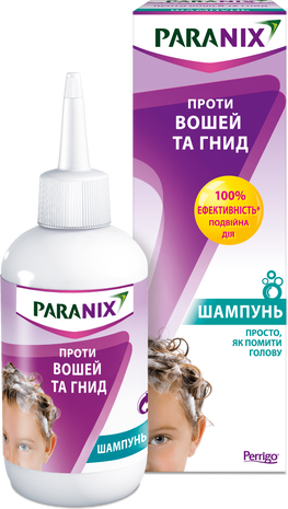 Параникс Шампунь для удаления вшей и гнид 100мл