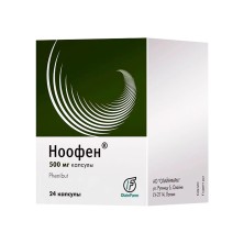 Ноофен 500мг № 24 капс.(фенибут)