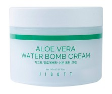 Корея Jigott Water bomb Крем для лица с Алоэ Вера Увлажняющий и Питательный 150мл