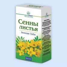 Сенны лист 50г сырье растит.измельченное