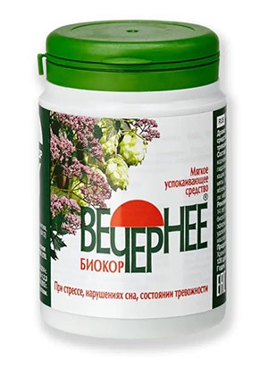Вечернее Биокор №120 таб.