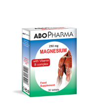 AboPharma Магний 250 мг + вит.В комплекс №30 таб.