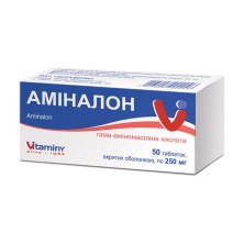 Аминалон 250мг №50 таб.(ноотропное ср-во)