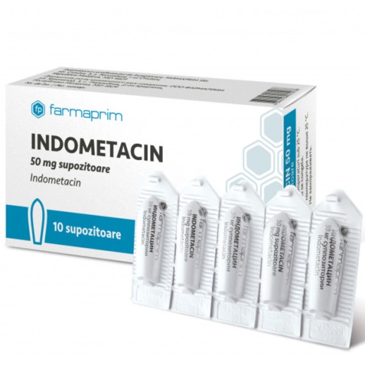 Индометацин 50мг №10 cупп.рект.