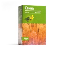 Сенны лист 50г сырье растит.измельченное БАД