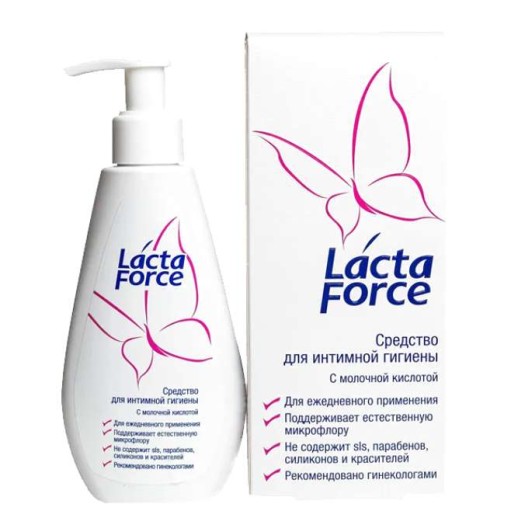 911 Lactaforce Средство д/интимной гигиены с молочной кислотой 200мл