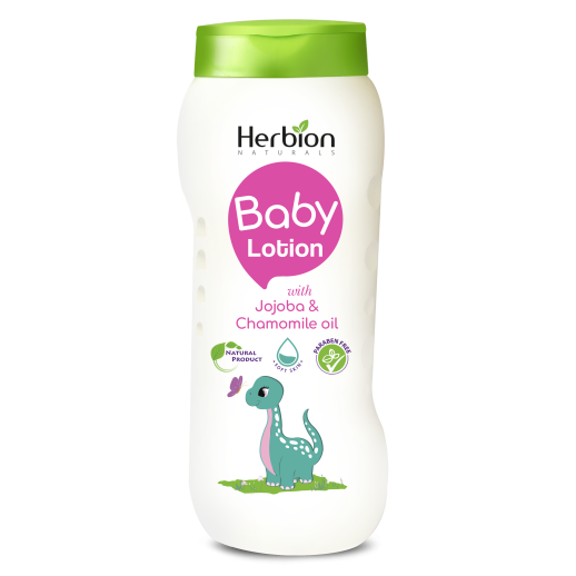 Herbion Лосьон для тела детский с маслом Жожоба и Ромашки 200мл