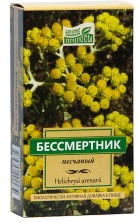 Бессмертника песчаного цветки 30г сырье растительное измельченное