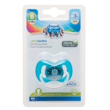 Пустышка латексная В круглая Срасе светится в темноте