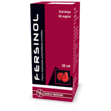 Ферсинол 50мг/мл капли для приема внутрь 30мл