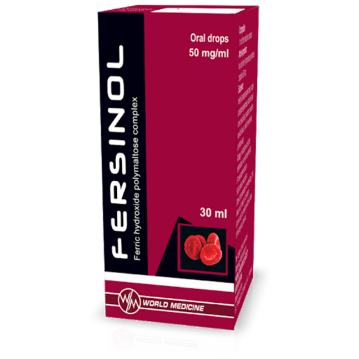 Ферсинол 50мг/мл капли для приема внутрь 30мл