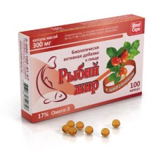 Рыбий жир с Шиповником №100 капс.