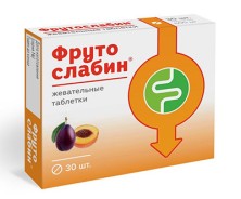 Фрутослабин №30 таб. жев. БАД