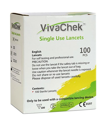 Ланцеты VivaChek стерил.однор. №100 шт