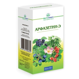 Арфазетин-Э сбор 50г сырье измельченное