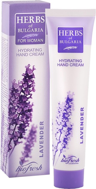 BIOFRESH - HERBS OF BOLGARIA for Women Крем для рук Лаванда 75мл