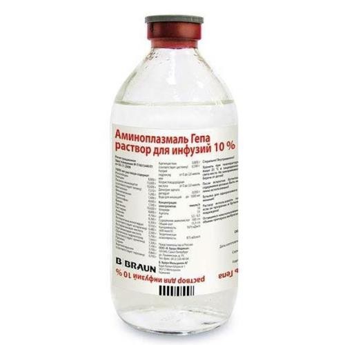 Аминоплазмаль-Гепа 10% 500мл р-р для инфузий