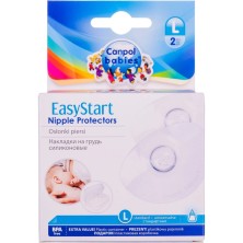 CANPOL - Накладки для груди силиконовые PREMIUM M/L стандартные №2