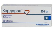 Кордарон 200мг №30 таб. (Амиодарон)