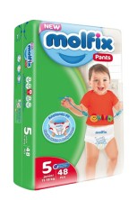 Подгузники - трусики Молфикс Pants Джамбо 5 №48 Юниор