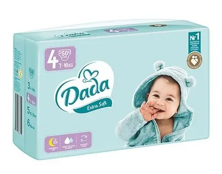 Подгузники DaDa Extra Soft Maxi 4 №50