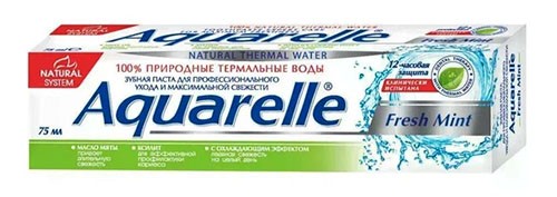 Зубная паста Aquarelle Thermal Fresh Mint 75мл