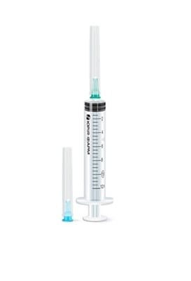 Шприц 10мл трехкомп. с 2-мя иглами