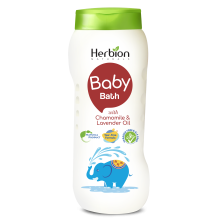 Herbion Средство для купания детское с маслом Ромашки и Лаванды 200мл