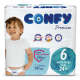 КОНФИ - Подгузники детские Premium Extra Large 6 №24 (15+кг)