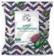 Расторопши пятнистой шрот 100г