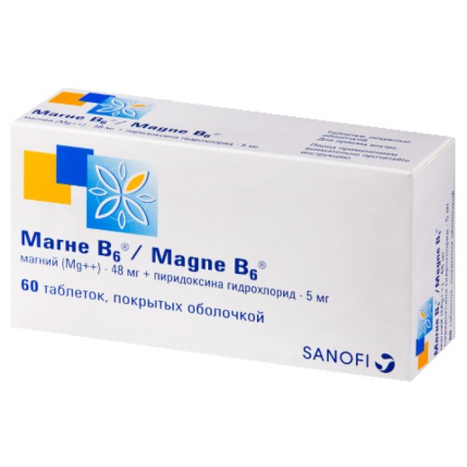 Магне В6 №60 таб.