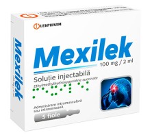 Мексилек 100мг/2 мл №5 р-р для инъекций (Мексидол)