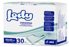 Пеленки LODY UNDERPAD 90х60см №30