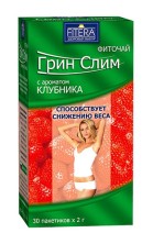 Фиточай Грин Слим Ти с Клубникой 2г №30 фильтр-пакет
