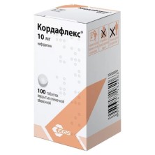 Кордафлекс 10мг №100 таб. (Нифедипин)