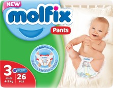 Подгузники - трусики Молфикс Pants Стандарт 3 №26 Миди